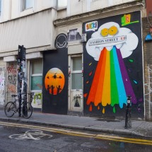 伦敦东区的街头艺术